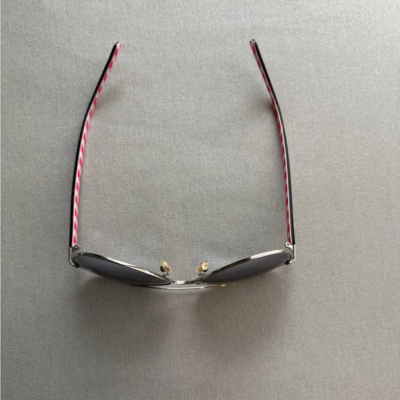 Kate Spade Blossom Aviator Sunglasses w/ Case | Gray Lenses | Chic & Playful - Picture 5 of 7